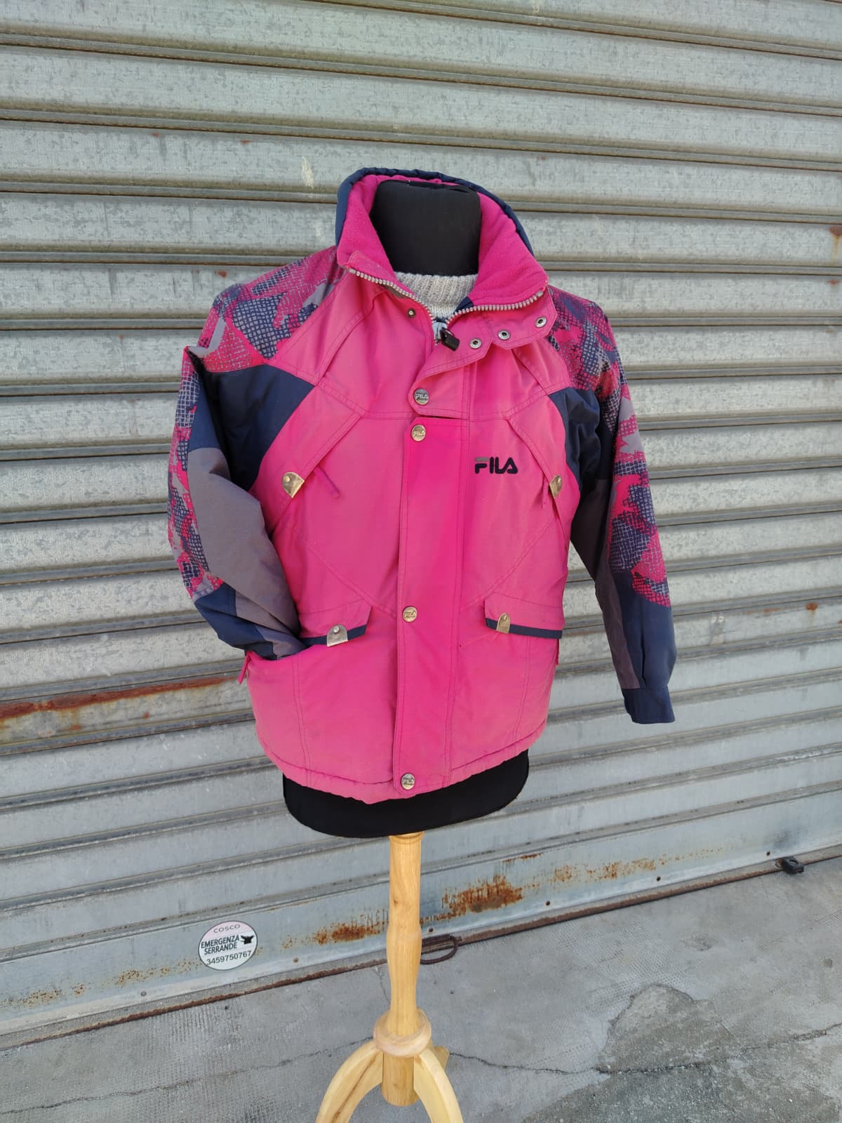 Giacca da Sci Vintage FILA "Ski Team Italia" – Anni 90'