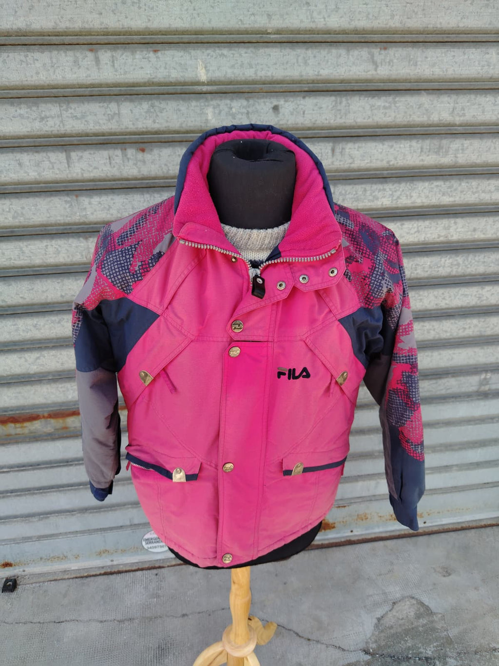 Giacca da Sci Vintage FILA "Ski Team Italia" – Anni 90'