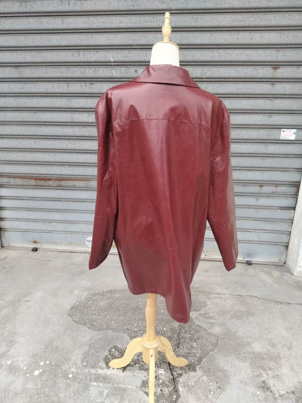 Car Coat Vintage in pelle anni 90'