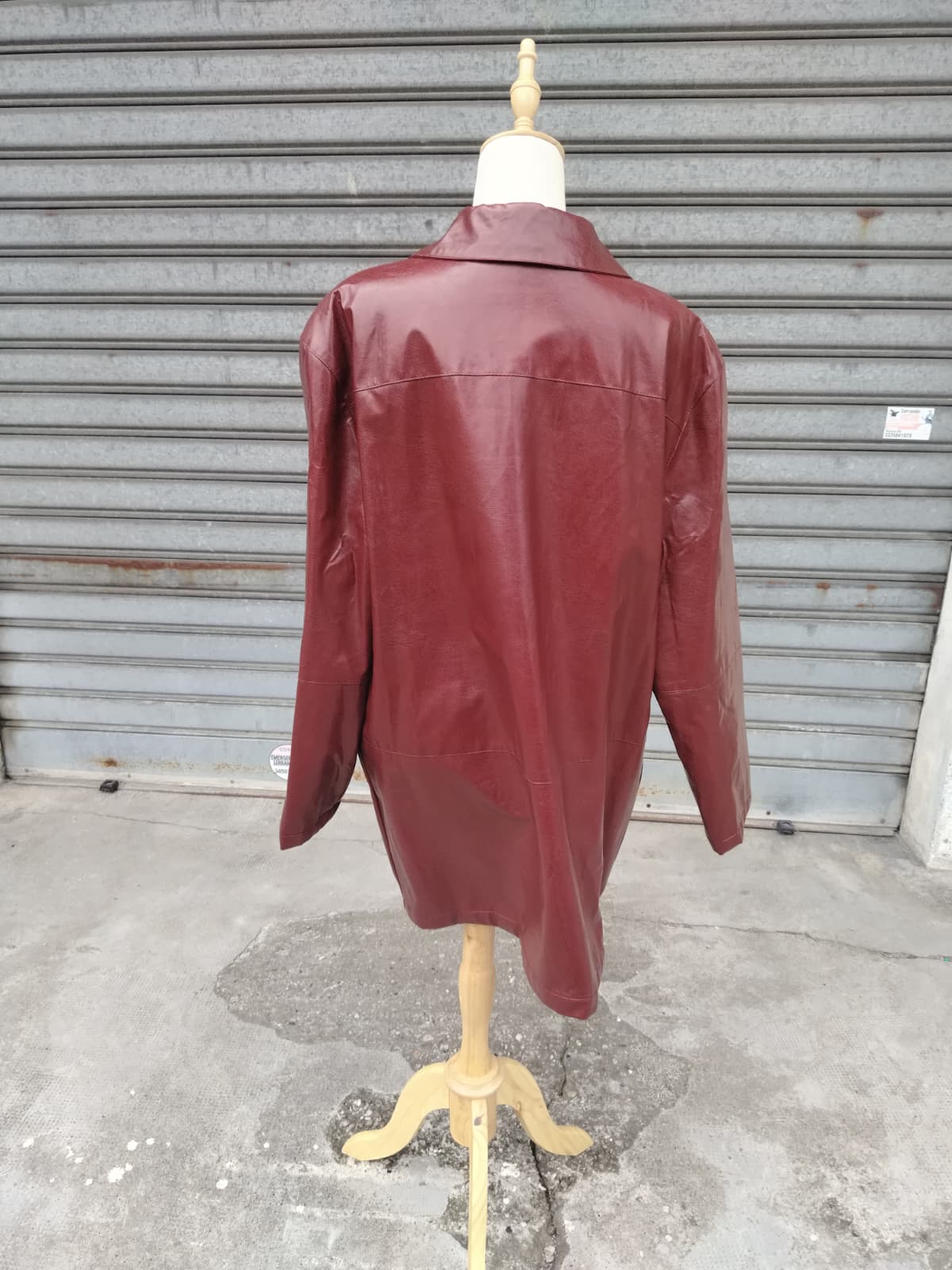 Car Coat Vintage in pelle anni 90'
