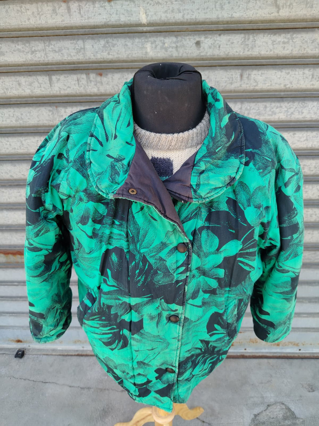 Giacca Vintage Oversize Vegetata