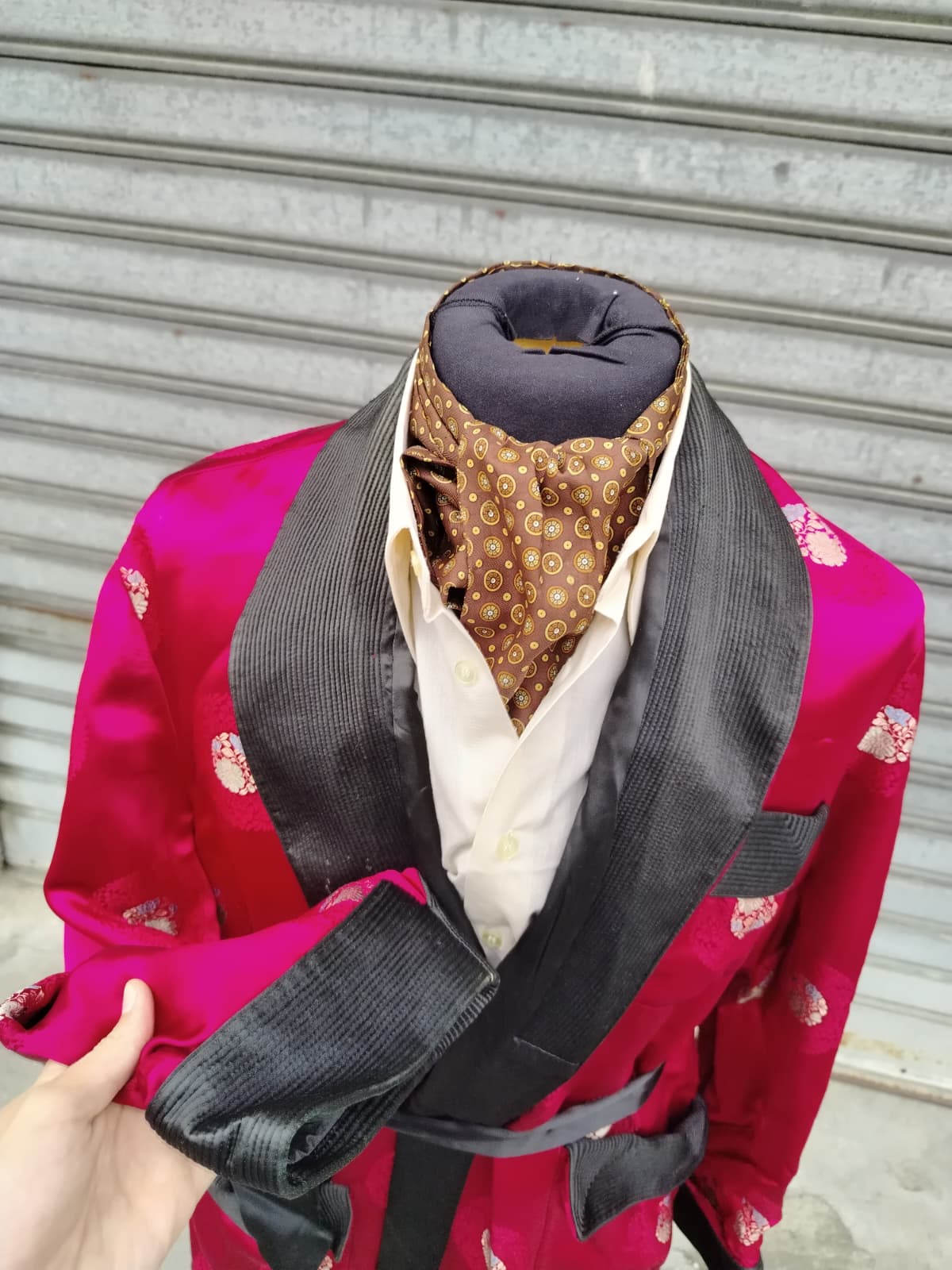 Elegante Vestaglia da Camera Orientale anni 70'