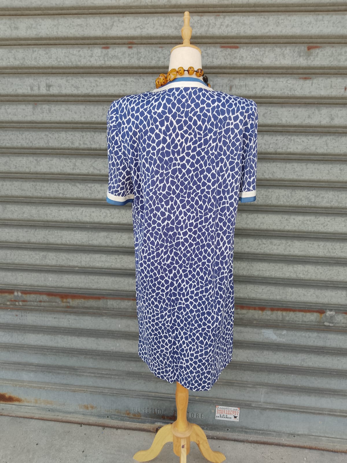 Abito in cotone anni 80' - Vestito da mare vintage