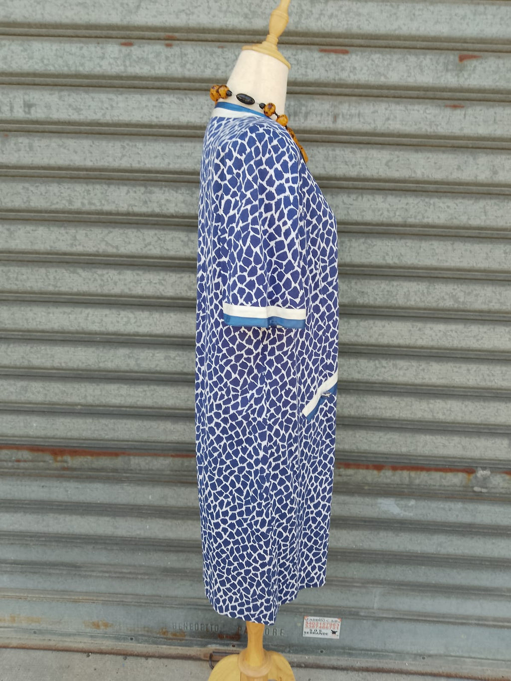 Abito in cotone anni 80' - Vestito da mare vintage