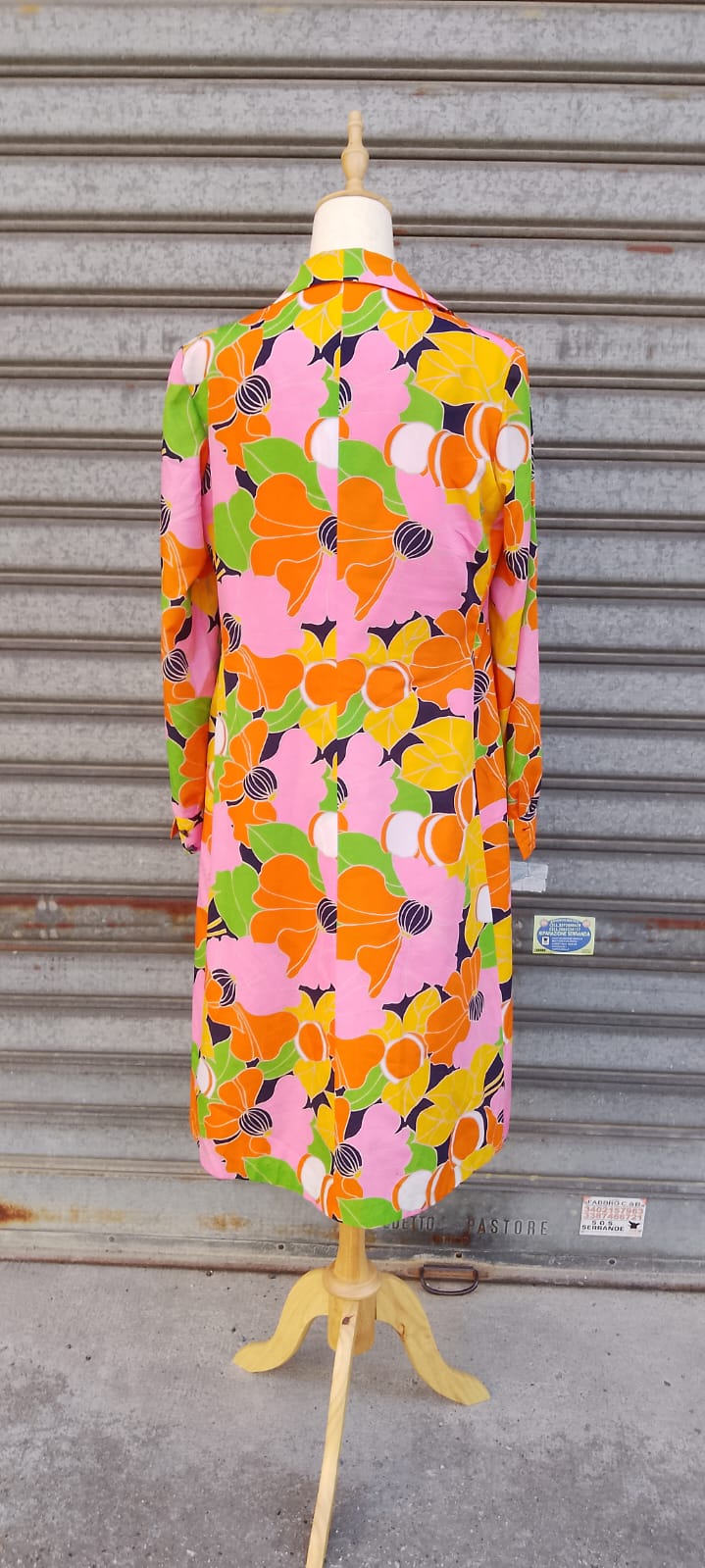 Vestito sartoriale vintage anni 60'/70'