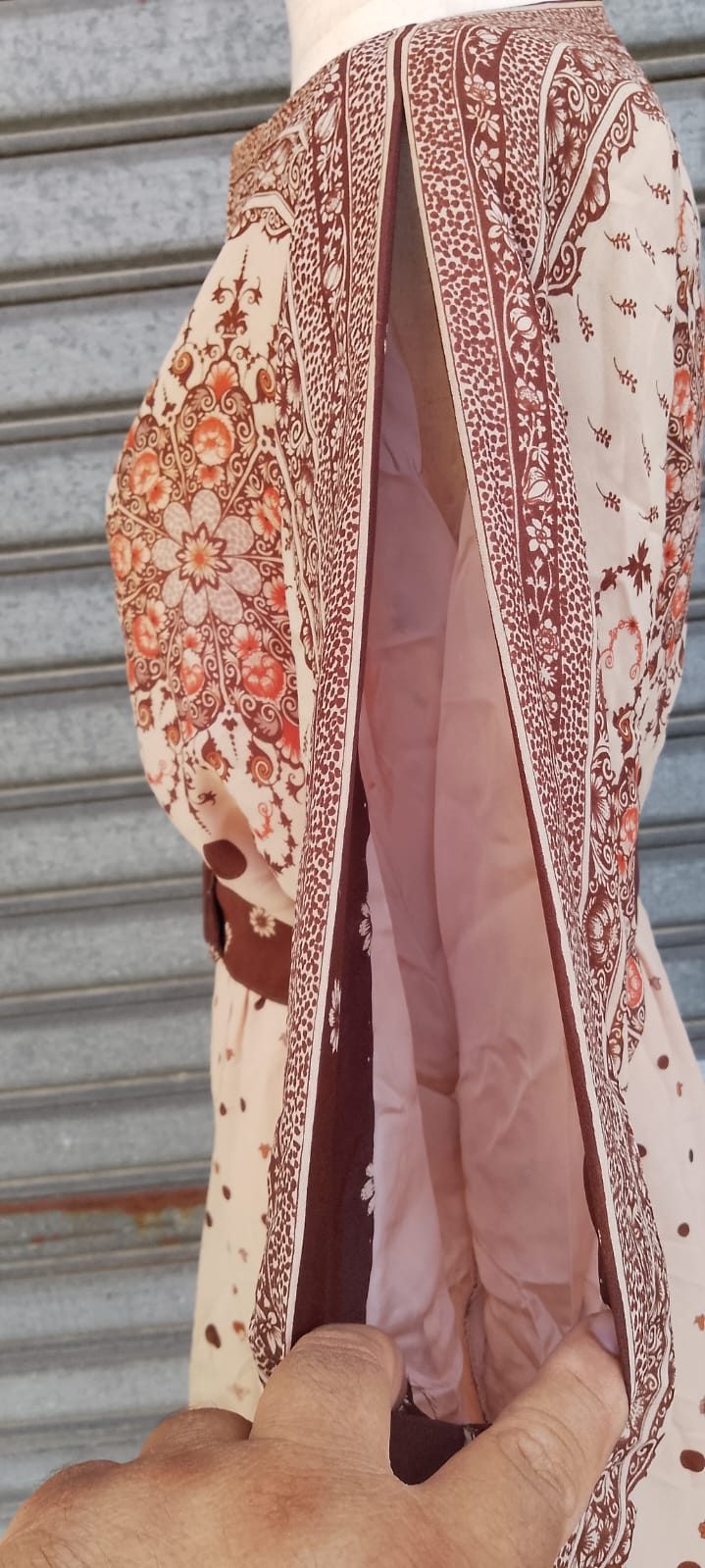 Abito anni 70' sartoriale - Vestito elegante Vintage