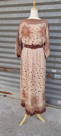 Abito anni 70' sartoriale - Vestito elegante Vintage