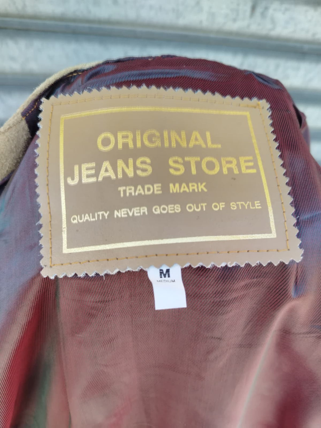 Gilet in pelle anni 80'