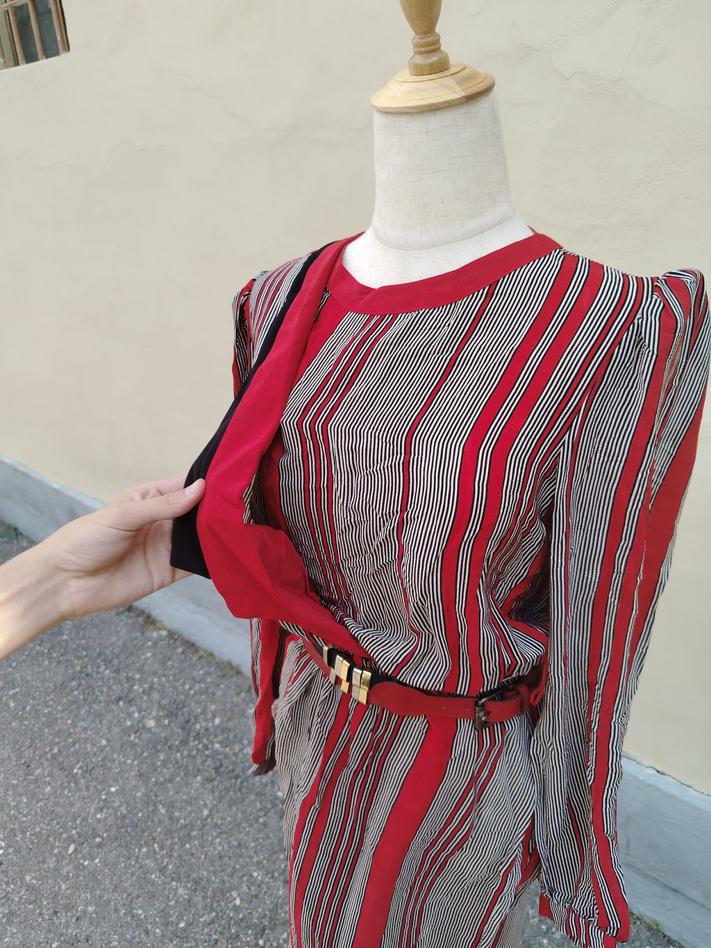 Abito anni 80' - Vestito in Seta