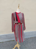 Abito anni 80' - Vestito in Seta
