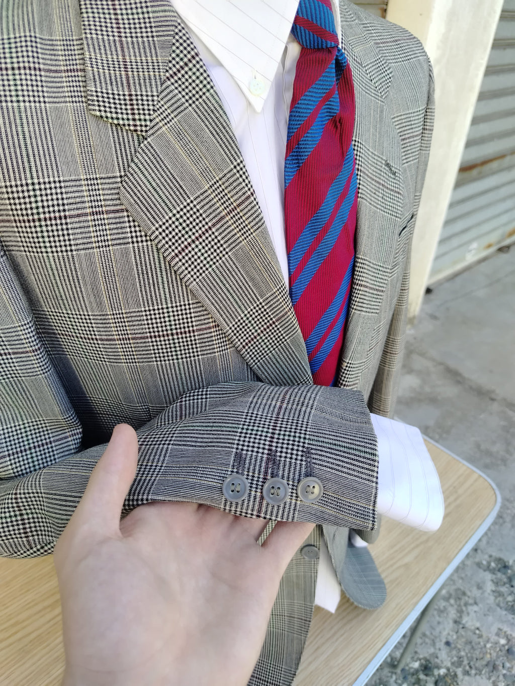Giacca in principe di Galles - Blazer anni 80'
