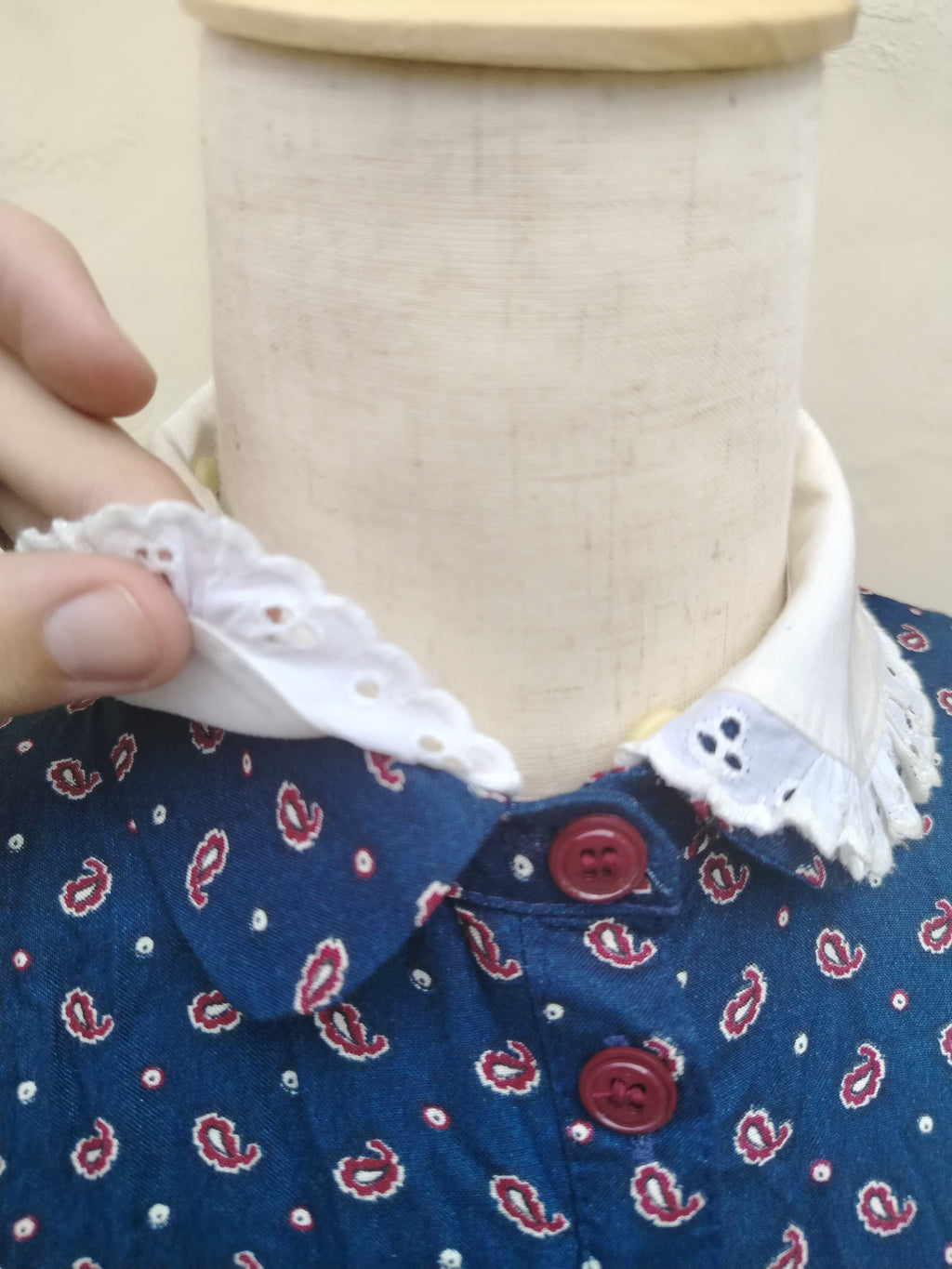 Abito sartoriale Vintage - Vestito anni 70'