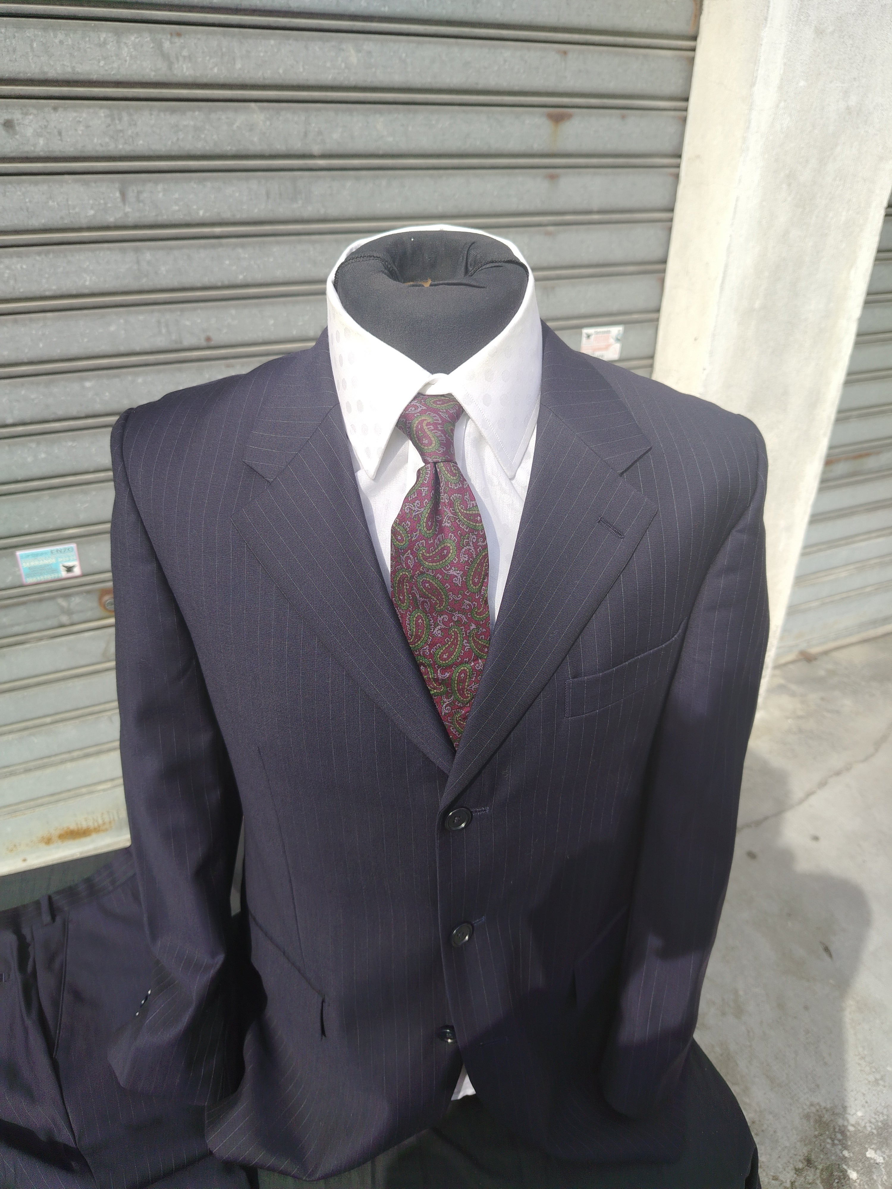 Completo gessato due pezzi - Abito Lebole Valentino Fashion