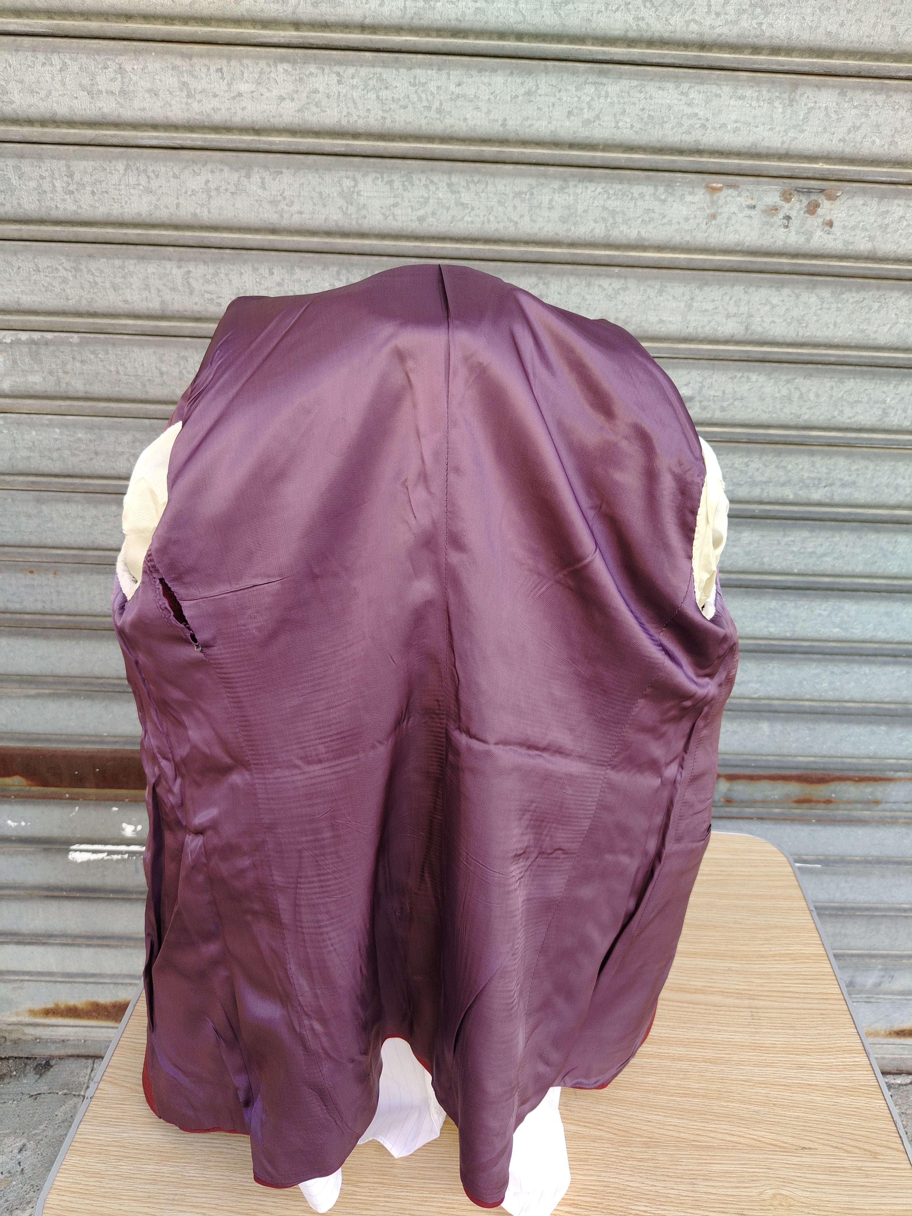 Giacca rossa anni 70' - Blazer in lana